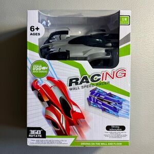 RAC.ING Wall Speed Racer Car | Remote Control | USB Charge | Wall-Climbing | NEW